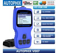 Ancel VD500 Car Codeleser ABS SRS Öl EPB KFZ Diagnosegerät OBD2 Scanner für VAG