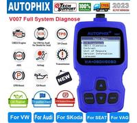 Ancel VD500 Car Codeleser ABS SRS Öl EPB KFZ Diagnosegerät OBD2 Scanner für VAG