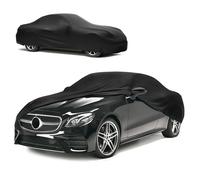 Walser Premium Abdeckung Auto Indoor Stretch Plus Qualitätssieger Sehr Gut* Autoabdeckung Winter Autogarage Abdeckung Autoplane Winter Autogarage Abdeckung Winter Auto Abdeckplane XL schwarz