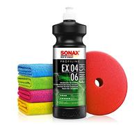 Autopolitur Set: Sonax Profiline Ex 04-06 Schleifpolitur (1L) - Bringt optimale Kratzerentfernung, beeindruckenden Tiefenglanz & nie dagewesene Farbauffrischung - Auto polieren, Heavy Cut | 6-teilig