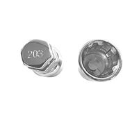 AutoPremiumTeile APT Ersatzschlüssel 203 für Felgenschlösser Felgenschloss-Schlüssel Adapter Schlüsselnummer Schlüsselcode Felgenschlossnuss Demontage-Werkzeug Knack-Werkzeug Lösewerkzeug Ausdreher