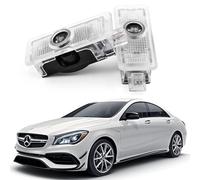 AutoQi Für Mercedes CLA C117 X117 CLS C218 X218 Coupe C205 C207 Cabrio A205 A207 LED AFFALTERBACH Projektor Einstiegsbeleuchtung Laser Logo Türlicht, 2 STK