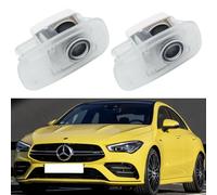 AutoQi Für Mercedes CLA C118 X118 CLS C257 E-Klasse Coupe C238 Cabrio A238 LED AFFALTERBACH Projektor Einstiegsbeleuchtung Tür Logo Laser Türlicht, 2 Stk