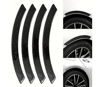 Autorad Augenbrauen Antikollisionsstreifen für Suzuki Jimny SX4 Swift Vitara Kizashi Ignis Livio S-Cross,Universelle Radlaufverbreiterungen Schmutzfänger
