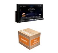 Autoradio Alpine iLX-705D für KIA cee'd 1 ED + Lenkradfernbedienung Schwarz Wire