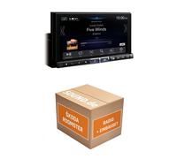 Autoradio Alpine iLX-705D für Skoda Roomster 5J + Rückfahrkamera statisch Wirele