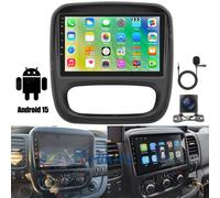 Autoradio Carplay Android 15 Für Renault Trafic 3 Opel Vivaro B GPS NAVI SWC RDS