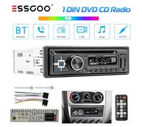 Autoradio CD DVD Player MP3 USB Bluetooth Freisprech FM AUX-IN TF Single 1 DIN