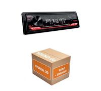 Autoradio Einbaupaket für JVC KD-X282DBT kompatibel mit Hy,ai i30 FD, Klimaautomatik | Bluetooth: Telefonieren & Audiostreaming