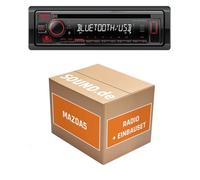 Autoradio Einbaupaket für Kenwood KDC-BT460U kompatibel mit Mazda5 CW + Bose System | Bluetooth USB
