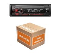Autoradio Einbaupaket für Pioneer MVH-S320BT kompatibel mit Ford Focus 99 | Bluetooth USB