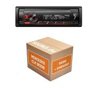 Autoradio Einbaupaket für Pioneer MVH-S320BT kompatibel mit Mercedes CLK W208 | Bluetooth USB