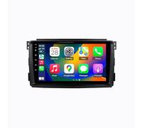 Autoradio für Benz Smart Fortwo 451 Wireless CarPlay 2005-2010 9 Inches Android 15 Radio Touch Display Steering Wheel Controls Für, 8Core 2G+64G