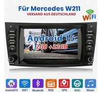 Autoradio GPS Navi DAB+ Android 12 Für Mercedes Benz CLS E-Klasse W211 W219 E200