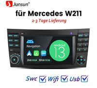 Autoradio GPS Navi DAB+ Android 12 Für Mercedes Benz CLS E-Klasse W211 W219 E200