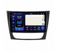 Autoradio für Mercedes Benz W211 E300 2002-2010 Auto Autoradio, Navi mit Navi Fm/Am, WLAN, Apple Carplay, Android Auto, Lenkrad Strg, Dab, 8 Kern 6G+128G