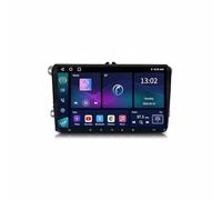 Autoradio für Seat Altea XL Leon Skoda Fabia Combi Yeti Stauvermeidung Dank, Karten-Updates Europa Inklusive, WiFi GPS Bluetooth, Voice Control Pkw-Navi, 8 Kern 6G＋128G