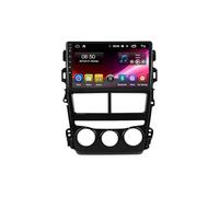Autoradio für Toyota VIOS/Yaris 2018-2021 Car Radio, Farbbdisplay mit Farbdisplay, Vorinstallierten Eu Karten, Fahrzeugspezifischem Routing, mit, 4 Kern 4G+64G