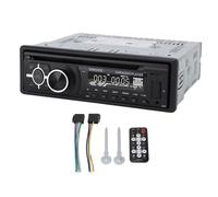 Autoradio mit CD/DVD Player, MP3 Player, USB Lade Auto FM Radioempfänger mit Fernbedienung, Bluetooth CD Autoradio