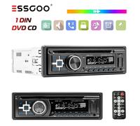 Autoradio Mit DVD CD Player Bluetooth Freisprecheinrichtung USB MP3 AUX 1 DIN