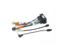 Autoradio Radio Rahmen Für Jeep Für Wrangler Für Cherokee Für Kompass Für Renegade 2016-2023 Auto Audio Radio Stereo Kabelbaum Kabel Adapter Android MP5 Player
