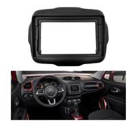 Autoradio Radioblende Für Jeep Für Renegade 2016~2020 | 9 Zoll Autoradio Blenden Android Stereo Rahmen 2 Din Head Unit Panel Dash Mit Kabel Canbus Dekodierung(Only Frame)