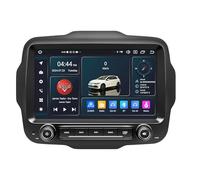 Autoradio Stereo für Jeep Renegade 2015 2016 2017 2018 2019 2020, Android 14 GPS Navigation 9“ HD IPS QLED 720 * 1280P Touch Screen Built-in Autoplay Carplay 4G LTE Bluetooth5.0 DSP SWC (4+64GB)