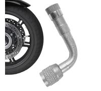 Autoradventil-Adapter - Auto-Reifenverlängerung, Luftadapter, tragbares Auto-, LKW-, Motorrad-Reifenventilventil mit 90-Grad-Biegung, Auto-Ventil-Adapter, Reifenventil-Schäfte, Verlängerungswerkzeug
