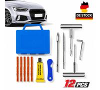 Autoreifen Reifen Reparatur Reifenreparaturset mit T Griff Kleber für PKW LKW