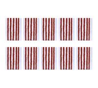 Autoreifen-Reparaturstreifen, 50 Stück Tubeless-Reifenreparatur Roller Fahrrad Automobil Motorrad Gummistreifen Kit Plug Reifen Punct für Schlauchlose Reparatur Reifenpannen-Reparaturset Stoßzahnreife