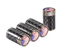 Autoreifen Ventilkappen | Praktischer Dichter Ersatz,Ventildeckel Für Auto LKW Motorroller SUV Motorrad - Für LKW Limousine SUV Motorrad Fahrrad Roller Fahrzeug Automobilmodifikation Tägliches Fahren