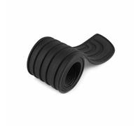 Autos Kofferraum Schwellerschutz für Hyundai kona Electric 2018-2021, Gummi Schutz Ladekantenschutz Hintere Stoßstange Schutzleiste,Black-Coupe 7cm*90cm