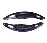 Autos Schaltwippen Kompatibel Mit Porsche Für Cayenne 2015 2016 2017 2018 2019 Für 911 2016 2017 2018 2019 Auto Lenkradverlängerungs Schalthebel Aufkleber(Black)