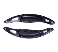 Autos Schaltwippen Kompatibel Mit Porsche Für Macan 2014-2019 Für Cayenne 2015-2019 Lenkrad Schaltpaddel Schalthebel Aufkleber(Black)