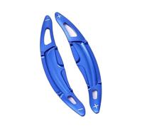 Autos Schaltwippen Kompatibel Mit Porsche Für Panamera 2017 2018 2019 Für Macan 2014 2015 2016 2017 2018 2019 Auto Lenkradverlängerungs Schalthebel Aufkleber(Blue)