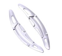 Autos Schaltwippen Kompatibel Mit Porsche Für Panamera 2017 2018 2019 Für Panamera Energy 2018 Lenkrad Schaltpaddel Schalthebel Aufkleber(Silver)