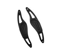 Autos Schaltwippen Kompatibel Mit Skoda Für Karoq Für Kodiaq Für Scala Auto Paddel Lenkradverlängerung Schalthebel Gang Aufkleber Zubehör(Black)