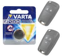 Autoschlüssel Batterie Knopfzelle passend für Opel Astra J Corsa E Insignia Meriva B Vectra