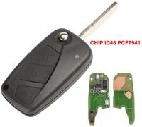 Autoschlüssel Funkschlüssel für Fiat Panda 433MHZ ID46 PCF7941A SIP22 3T A458