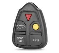 Autoschlüssel Gehäuse Für VOLVO Für S70 V70 C70 S40 V40 1998-2005 Auto Schlüssel Abdeckung Gehäuse Fernbedienung Fob Auto Schlüssel Shell fall Ersatz 2/3/4/5 Butto Schlüsselhülle Hülle ( Color : 4 )