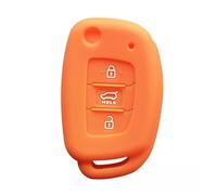 Autoschlüssel Hülle Schlüsselhülle für Hyundai für Accent ix25 Tucson ix35 2014 Elantra Creta Verna i40 i10 Solaris 2015-2016 2021-Orange C