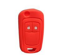 Autoschlüssel Hülle Schlüsselhülle für OPEL Astra J Corsa D E Zafira C Mokka Insignia Cascada Karl Adam Meriva B-red