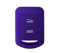 Autoschlüssel Hülle Schlüsselhülle für OPEL für Vauxhall Corsa Agila Meriva Combo 2 Button-Purple