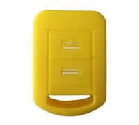 Autoschlüssel Hülle Schlüsselhülle für OPEL für Vauxhall Corsa Agila Meriva Combo 2 Button-Yellow