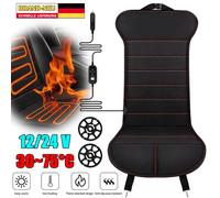 Autositz Heizkissen beheizbare sitzauflage mit 12V 24V für Auto Sitzheizung PKW