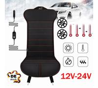 Autositz Heizkissen beheizbare sitzauflage mit 12V für Auto Sitzheizung schwarz