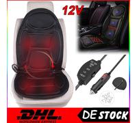 Autositz Heizkissen Beheizbare Sitzauflage Universal 12VAuto Sitzheizung Schwarz