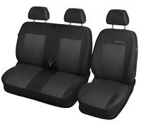 Autositzbezüge 2+1 Transporter Fahrersitz + Doppelsitzbank für Mercedes Vito