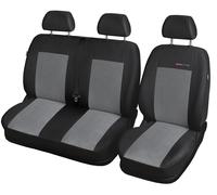 Autositzbezüge 2+1 Transporter Fahrersitz + Doppelsitzbank für Mercedes Vito