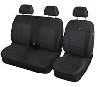 Autositzbezüge 2+1 Transporter Fahrersitz + Doppelsitzbank für Mercedes Vito